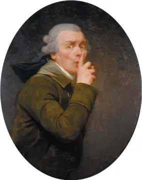  ??  ?? Joseph Ducreux: Le Discret, circa 1791