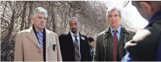  ?? WILL HART, NBC ?? Sam Waterston, right, played prosecutor Jack McCoy for 16 seasons on Law & Order. McCoy is back for SVU.