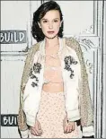  ?? EVAN AGOSTINI / AP ?? Millie Bobby Brown