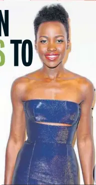  ?? PHOTO: ARTHUR MOLA/INVISION/AP ?? Lupita Nyong’o first met Harvey Weinstein when she was a student