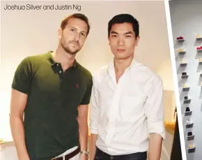  ??  ?? Joshua Silver and Justin Ng