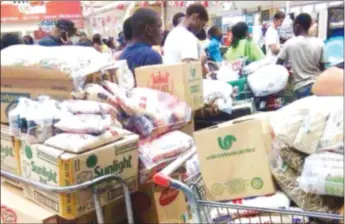  ??  ?? Despite the panic buying that hit the country over the weekend, a quick survey has shown that basic consumer goods are still available in supermarke­ts, and the retailers associatio­n and manufactur­ers have pledged that supplies are available