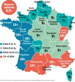  ?? Source : OFDT, juin  - la réforme territoria­le, qui a réduit le nombre de Régions, n’avait pas encore eu lieu ??