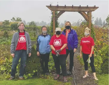  ?? Submitted ?? With projects such as the local community garden, employees give high marks to Home Hardware Stores Ltd., which was ranked highly by two surveys of employers.