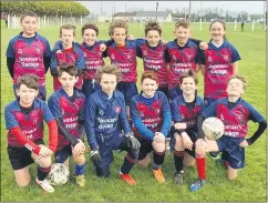  ?? ?? The Ballyduff Rovers U13 team.