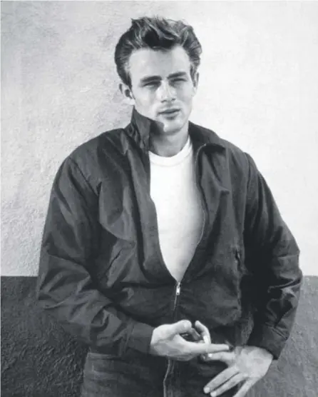  ??  ?? 0 For many, actor James Dean, who died in 1955 at the age of 24, remains the epitome of the illusive quality of being ‘cool’