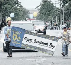  ?? /GETTY IMAGES ?? El 19 de junio, o ‘Juneteenth’, es la fecha en que se conmemora el fin de la esclavitud en el país.