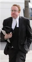  ??  ?? Barrister Keith O’Grady