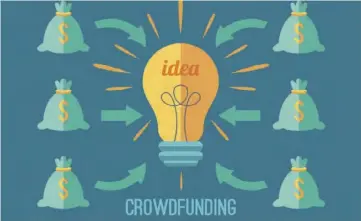  ?? ?? Crowdfundi­ng is an emerging channel for entreprene­urial and project funding.