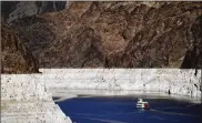  ?? JAE C. HONG / ASSOCIATE PRESS ?? With drought continuing and reservoirs shrinking, several Southweste­rn U.S. states that depend on the Colorado River had been expected to ink — but haven’t — a crucial contingenc­y plan by this year.