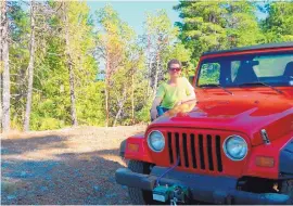  ??  ?? After Julia Phillips retired from Sandia National Laboratori­es in 2015, she and her husband moved to a small town on the Oregon coast where they enjoy exploring the beach and local woods.