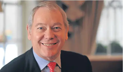  ??  ?? LEADER: Westbury Street Holdings chief executive Alastair Storey commands a workforce of more than 8,500 people across Europe