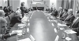  ?? White House ?? Among Speaker Nancy Pelosi’s iconic moments — standing up to President Donald Trump during a 2019 White House meeting.