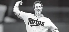  ?? AP/JIM MONE ?? Former Minnesota Twins closer Joe Nathan retired Friday after 16 seasons, ending a career that included 377 saves, which ranks him eighth all-time.