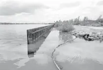  ?? /JUAN HERNÁNDEZ ?? Existen dos denuncias por la contaminac­ión del río Pánuco y de playa Miramar