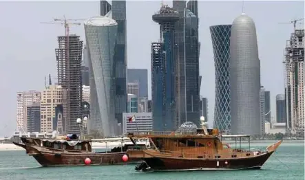  ?? BLOOMBERG PIC ?? Qatar’s office prices have fallen about 10 per cent while rents are down 20 per cent from three years ago, say analysts and economists.