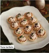  ?? ?? Tuna tartlets