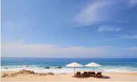  ?? ?? A beach in Los Cabos, Baja California Sur, Mexico. Photograph: Carlos Sanchez Pereyra/ Alamy