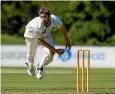  ??  ?? Canterbury’s Sean Davey took career-best first-class figures of 5-19 against Central.