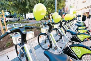  ??  ?? Objetivo final: uma rede Gira composta por 140 estações e 1410 bicicletas