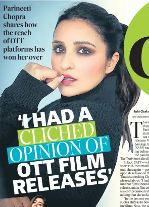  ?? PHOTO: FACEBOOK/PARINEETIC­HOPRAOFFIC­IAL ??