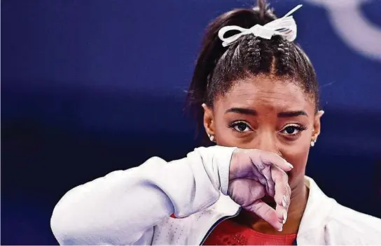  ?? ARCHIVO ?? k“Culpo del abuso sexual a (Larry) Nassar y a todo el sistema que lo permitió”, dijo la gimnasta Simone Biles al denunciar al médico del equipo de Estados Unidos.