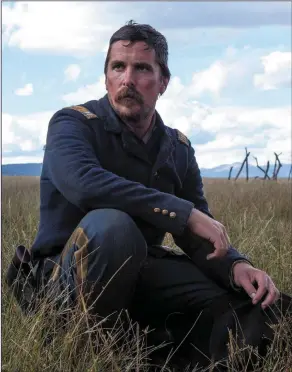  ??  ?? Christian Bale as Captain Joseph Blocker in Hostiles.