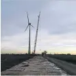  ?? FOTO: ENERCON ?? Die Windräder in Hoisten bleiben weiterhin umstritten.