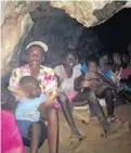  ?? FOOD FOR THE POOR/ COURTESY ?? Food For The Poor teams have discovered 240 people in a cave in rugged mountains, where they have been since Hurricane Matthew hit in October.