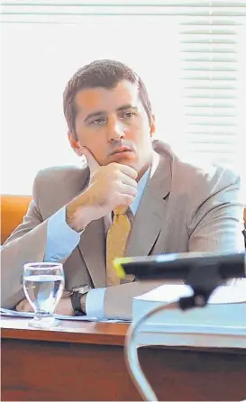  ?? (ANTONIO CARRIZO / ARCHIVO) ?? Gonella. Concursó como fiscal para Formosa, pero Gils Carbó lo designó en Córdoba. Y de allí lo nombraron en la Procelac.