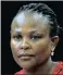  ??  ?? SCATHING: Public Protector Busisiwe Mkhwebane