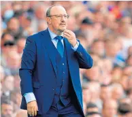  ?? ?? Everton boss Rafa Benitez