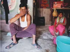  ?? Reuters ?? A Rohingya family in Delhi. Thousands of Rohingyas fled to Bangladesh and India to escape genocide in Myanmar.