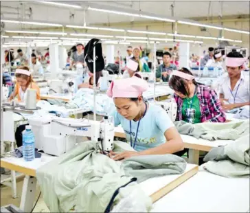  ?? POST STAFF ?? Some 250 Cambodian apparel, footwear and travel goods factories have had to suspend operations and more than 130,000 workers in the sector.