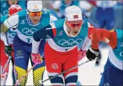  ?? GETTY IMAGES ?? Johannes Hosflot Klaebo, 21, is Norway’s brightest young hope in men’s cross-country skiing. Norwegian officials are hoping for 30 medals in South Korea.