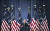  ?? Kent Nishimura Los Angeles Times ?? “AMERICAN DEMOCRACY is under attack,” President Biden warned in a speech Wednesday.