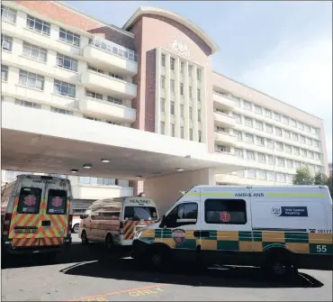  ?? PICTURE: HENK KRUGER/ANA ?? The Karl Bremer hospital in Bellville, Cape Town. The government hopes to bring better health care to all South Africans through its National Health Insurance drive.
