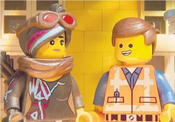  ??  ?? La gran aventura de Lego 2, actualment­e en cines, transcurre cinco años después de la primera entrega de 2014.