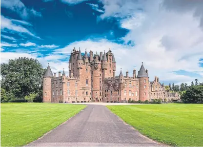  ??  ?? The dark tale of Shakespear­e’s Macbeth is being brought into vivid focus by a new production recorded in 360-degree audio at the atmospheri­c Glamis Castle.