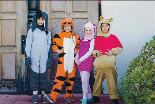  ??  ?? TOP: San Jose’s Playful People Production­s is auditionin­g 6- to 10-year-olds to play Winnie the Pooh and his friends in the Hundred Acre Wood for a production to be streamed in April.