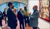  ?? (DR) ?? Alain Biancheri a retracé la genèse de « ses » mythes lors du vernissage de son exposition.