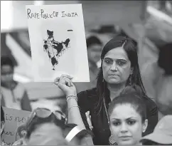  ?? PRAVEEN KUMAR/HT ?? ▪ A protest in Gurgaon against the Kathua rape. We should remember that India owes its sexual harassment guidelines to a Dalit woman called Bhanwari Devi who was gang raped for trying to stop the marriage of an infant. She never hid her identity