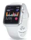  ?? FOTO: NEYBOX DIGITAL ?? Die Smartwatch kann mehr als die Zeit anzeigen – etwa eine Schlafanal­yse erstellen.