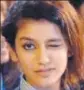  ??  ?? The song starring newcomer Priya Prakash Warrier has become an internet sensation.