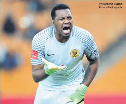  ?? Picture: Backpagepi­x ?? ITUMELENG KHUNE