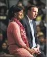  ?? Jessica Hill / AP file photo ?? U.S. Rep. Jahana Hayes, D5th District, with U.S. Sen. Chris Murphy are working together on a bill to combat student hunger on college campuses.