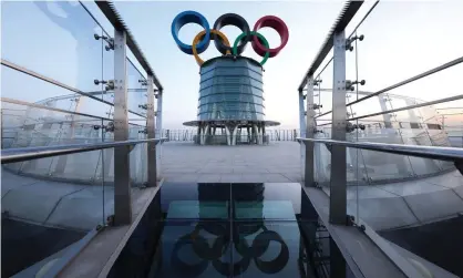  ?? Photograph: Lintao Zhang/Getty Images ?? The 2022 Winter Olympics in Beijing are due to start on 4 February.