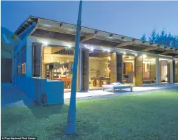  ??  ?? In Vanuatu a villa Designed by Peter Stutchbury, one of Australia’s most awarded architects, is on the market for US$1.5 million (FJ$3.1m).