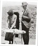  ??  ?? Bell was a keen archaeolog­ist and loved studying historical artefacts in the Middle East