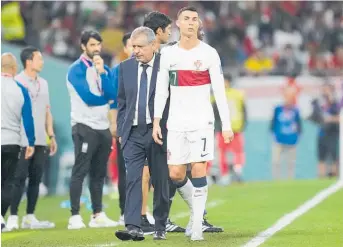  ?? Photo / AP ?? Cristiano Ronaldo might be Portugal’s poster boy but his coach, Fernando Santos, reckons he is the boss.